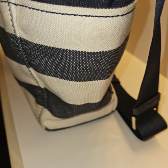 Kate Spade Black and Cream Canvas Tote - Picture 15 of 16